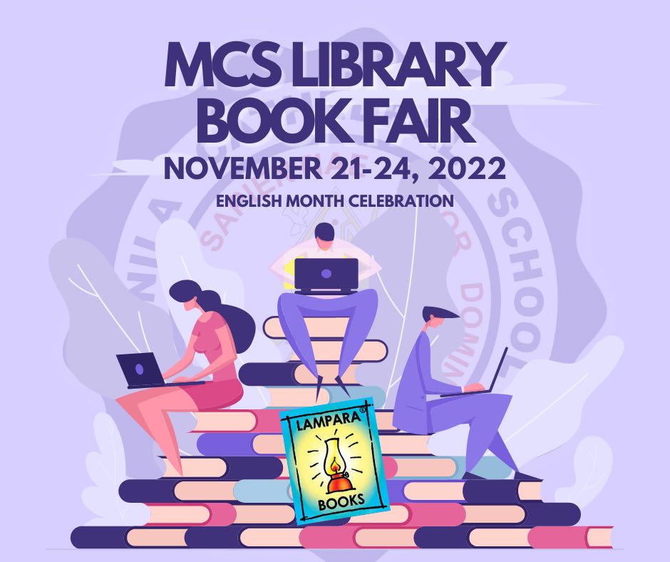 In celebration of the English and Library month, the OSSA Library in collaboration with the English Department will have it's BOOK FAIR on November 21 to 24, 2022!