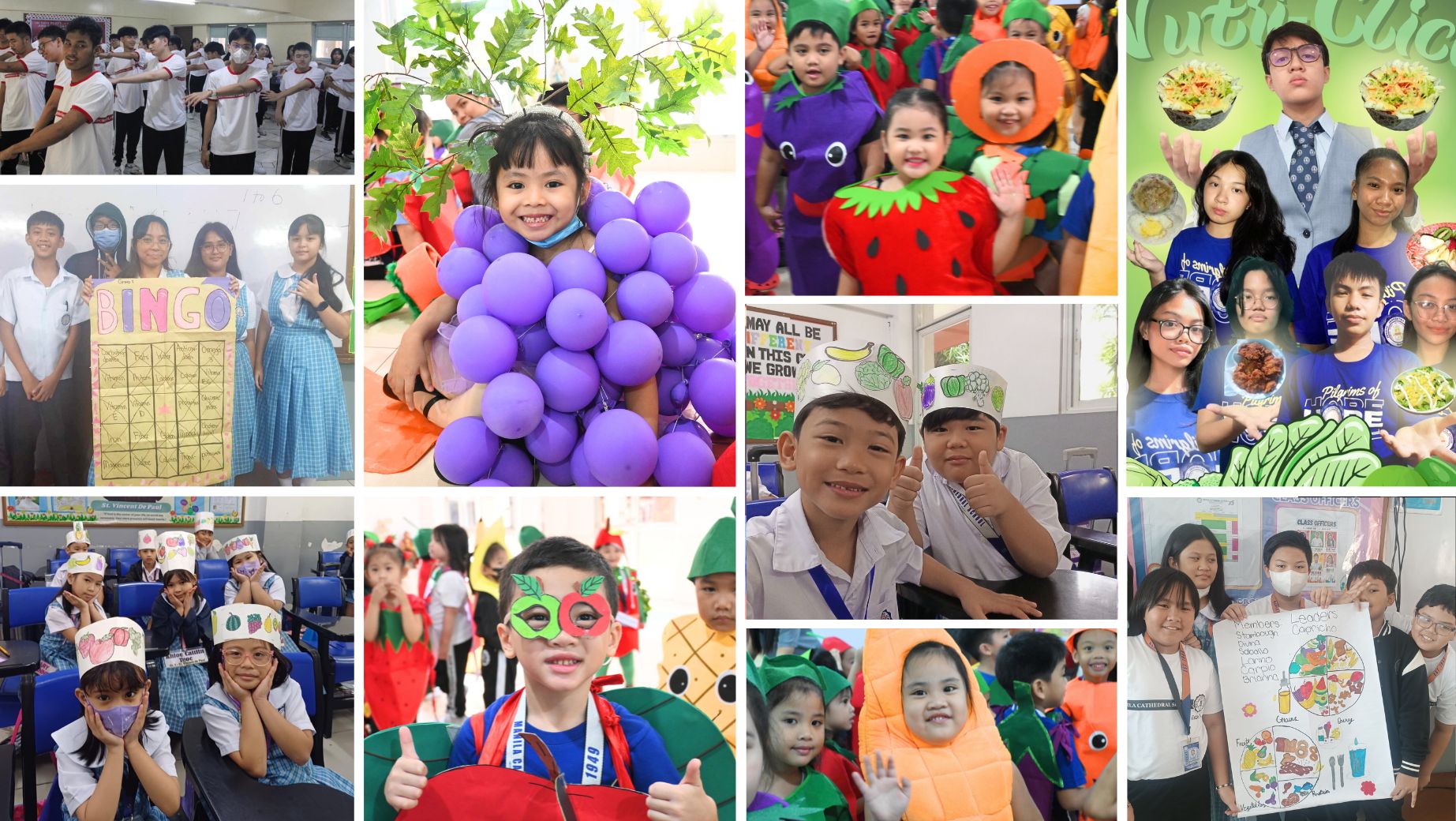 The Manila Cathedral School celebrated Nutrition Month in July, focusing on fostering a community-wide commitment to healthy eating through various classroom activities. This year's theme, 