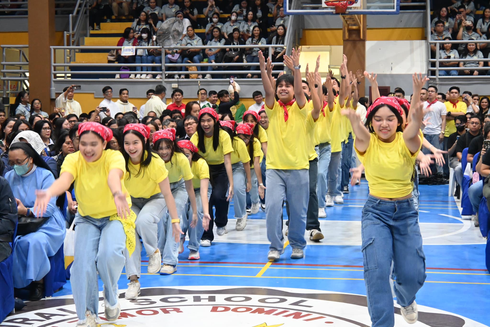 LAKBAYAW featuring the MCS LIKSARI Dance Company at the RCAMES General Assembly, held at the Manila Cathedral School Gymnasium. #RGA2024