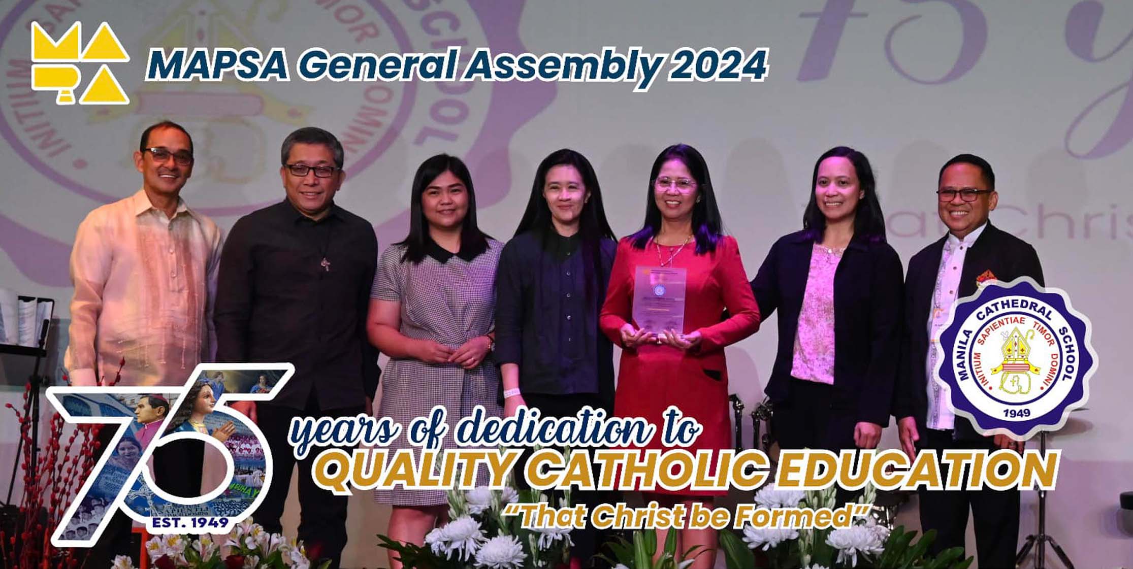 The Manila Cathedral School actively participated in the 2024 Manila Ecclesiastical Province School Systems Association (MaPSA) General Assembly held at San Beda College Alabang on September 19-20. Th