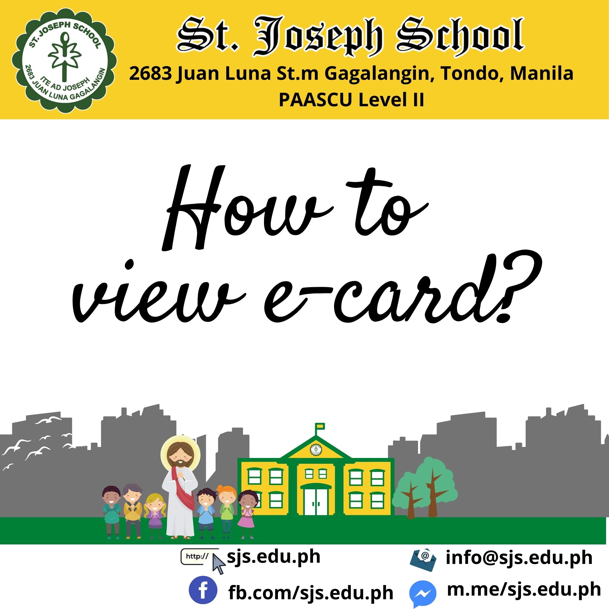 How to view e-card