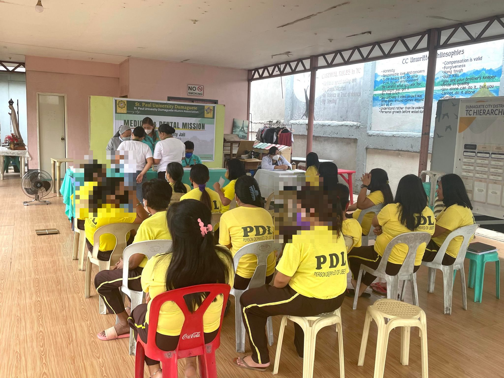 The SPUD Alumni Association together with SPUD conducted a medical mission at the City and Provincial Jails on February 28 and March 06, 2023 respectively. 