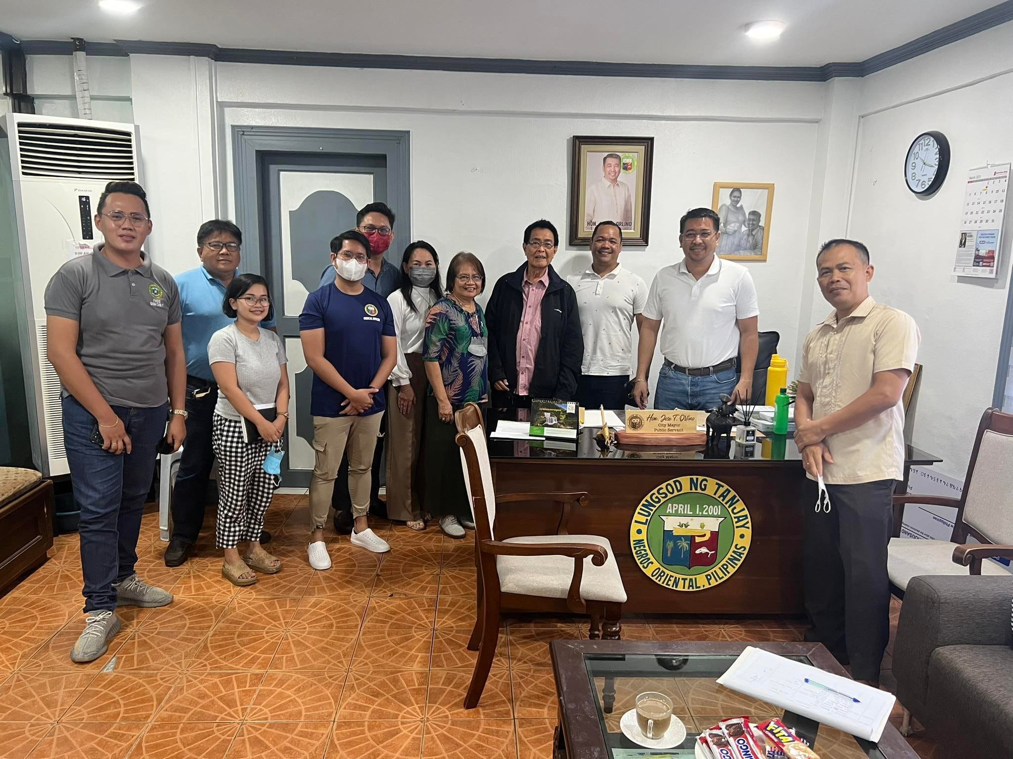 SPUD Graduate Faculty paid a courtesy call on Hon. Jose 