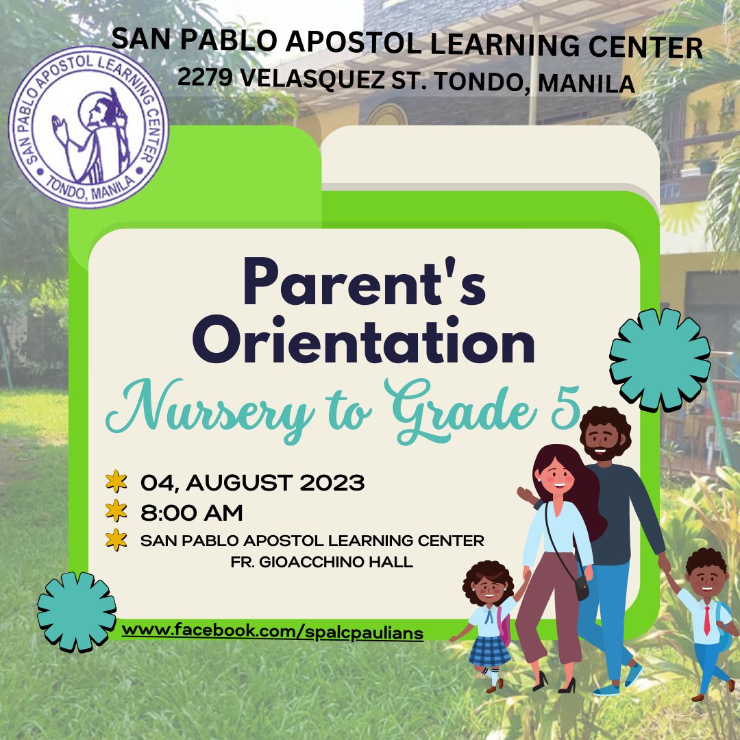 Parent's Orientation