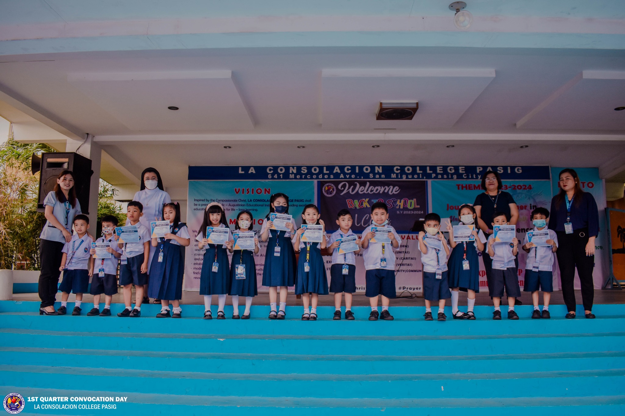 Congratulations to the 1st Quarter Academic and Best Deportment Awardees.