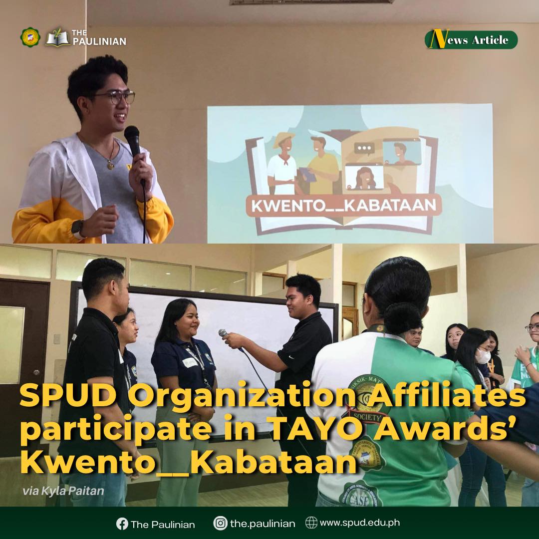 SPUD Organization Affiliates participate in TAYO Awards’ Kwento__Kabataan 