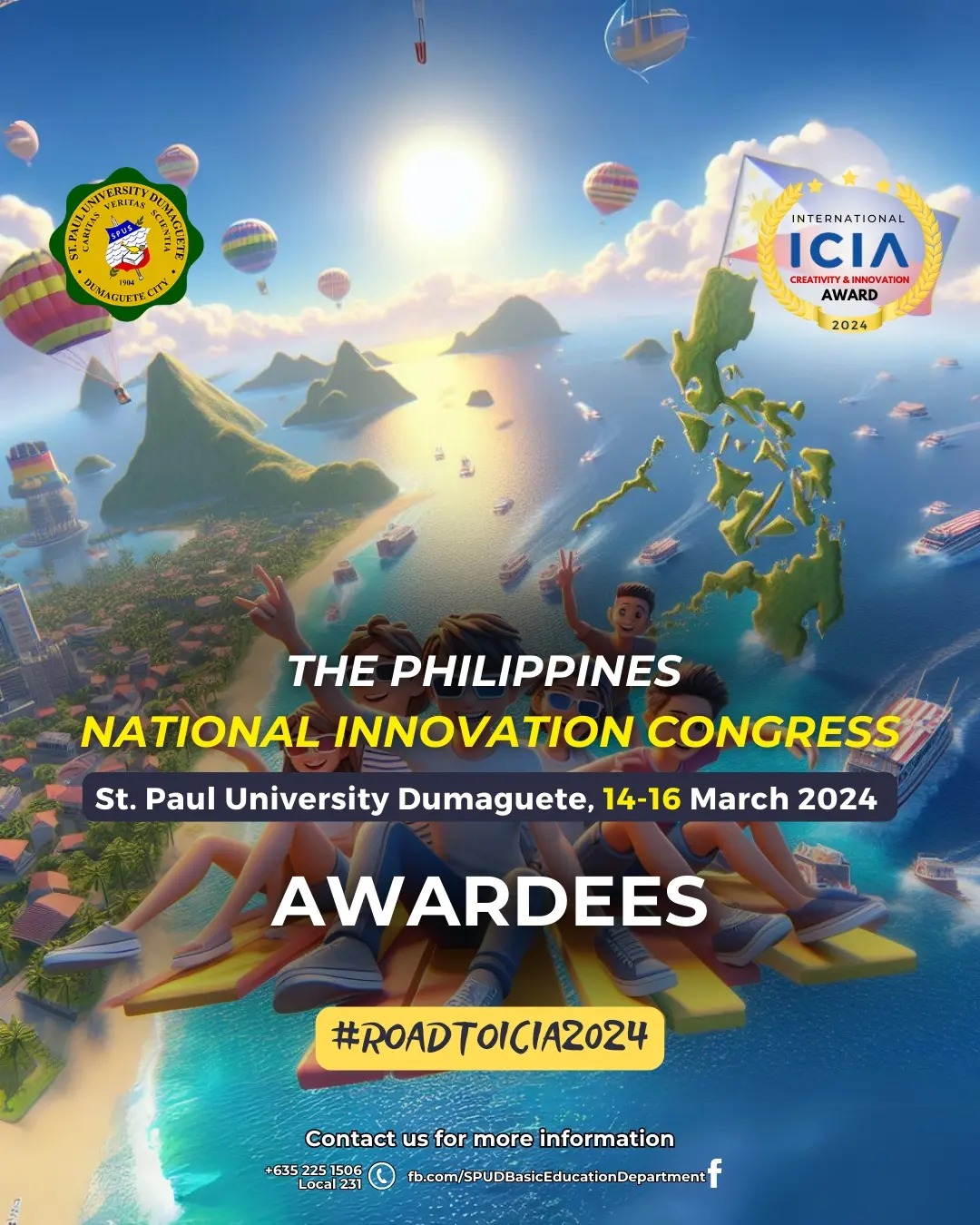 The awe-inspiring awardees of the Philippines National Selection for ICIA 2024