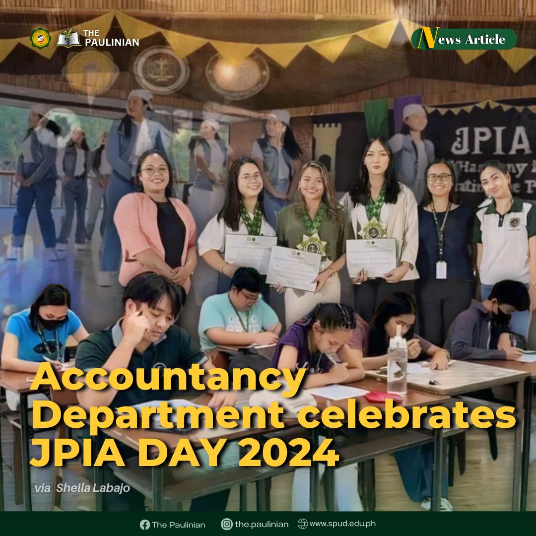 Accountancy Department celebrates JPIA DAY 2024