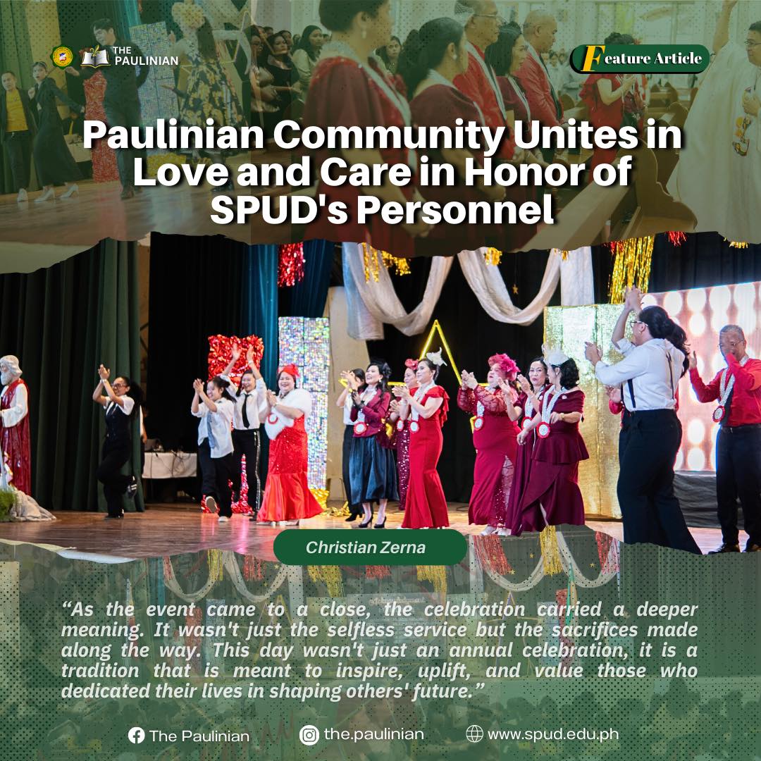 Paulinian Community Unites in Love and Care in Honor of SPUD's Personnel