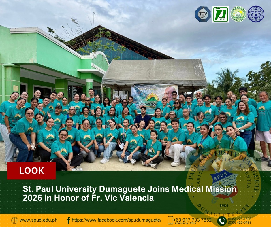 St. Paul University Dumaguete Joins Medical Mission 2026 in Honor of Fr. Vic Valencia