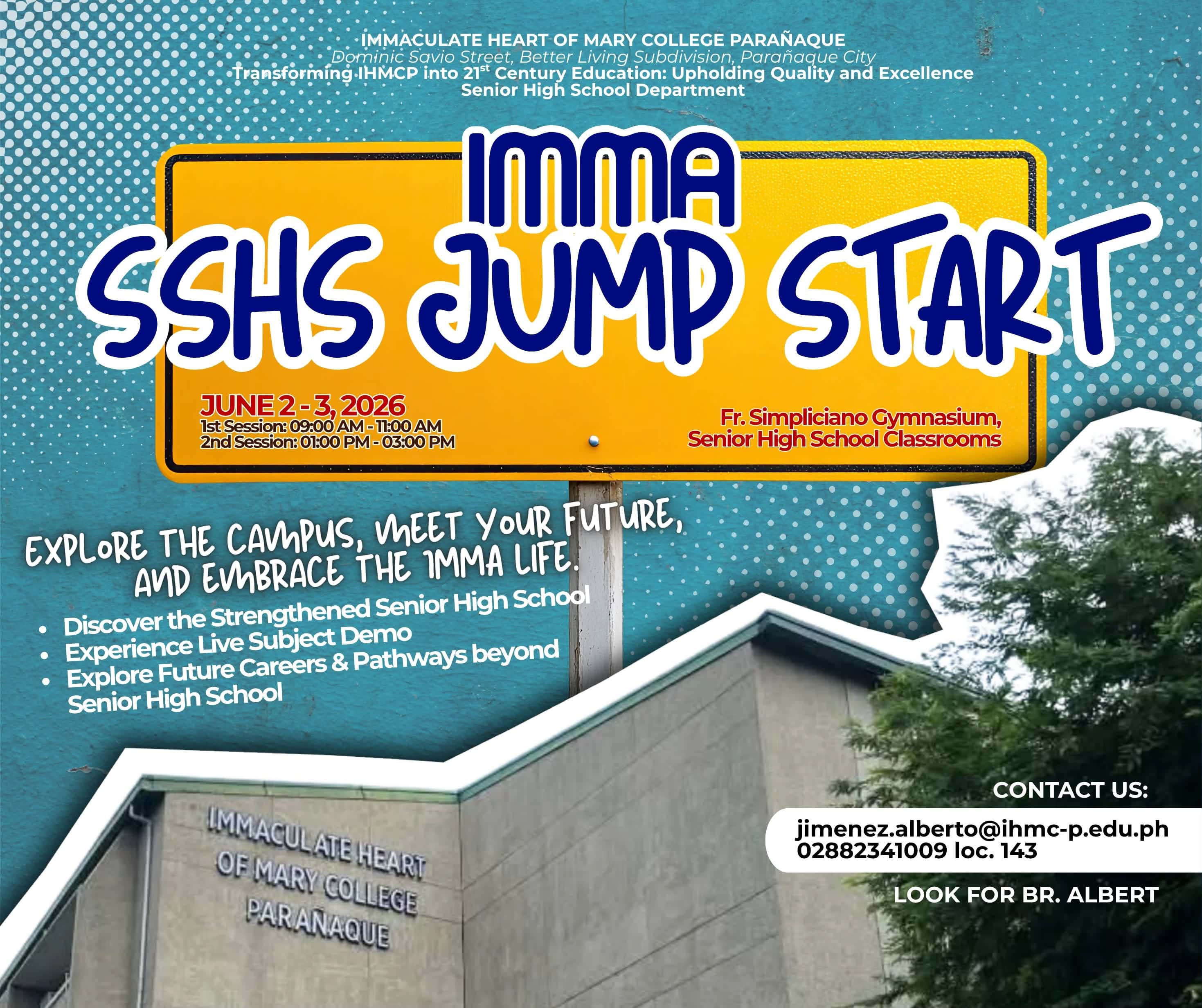 IMMA SHS JUMP START
