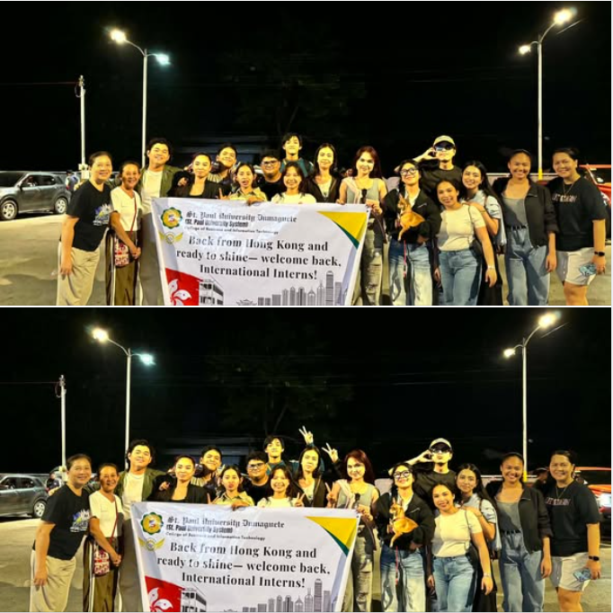 The SPU Dumaguete community warmly welcomes back our dear BSHM/TM students after their enriching six-month international internship experience.