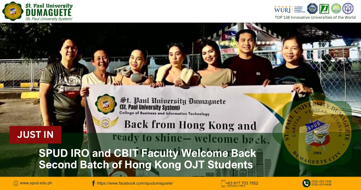 SPUD IRO and CBIT Faculty Welcome Back Second Batch of Hong Kong OJT Students
