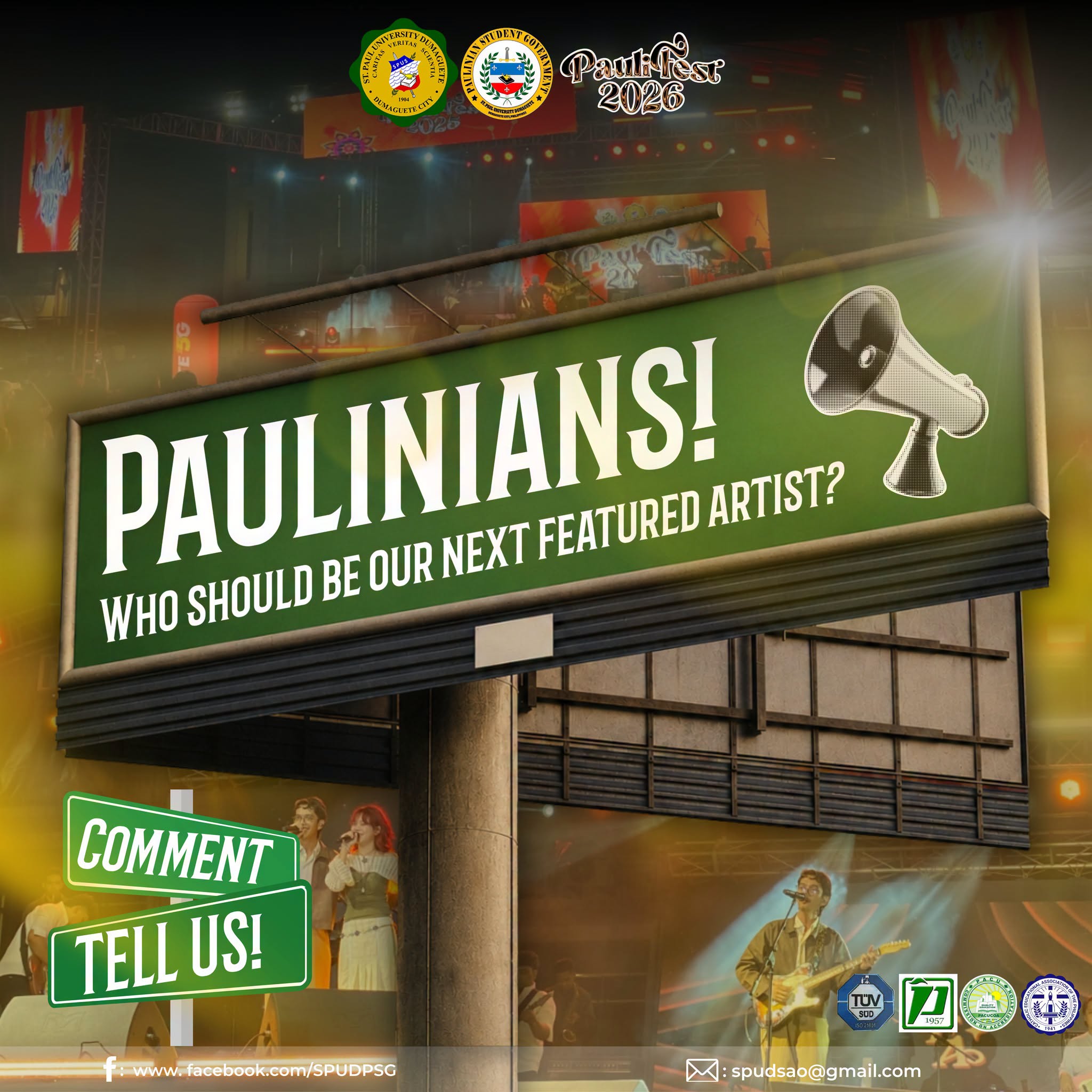 The stage is set, the lights are waiting, and PauliFest 2026 is gearing up to bring you another unforgettable celebration! 