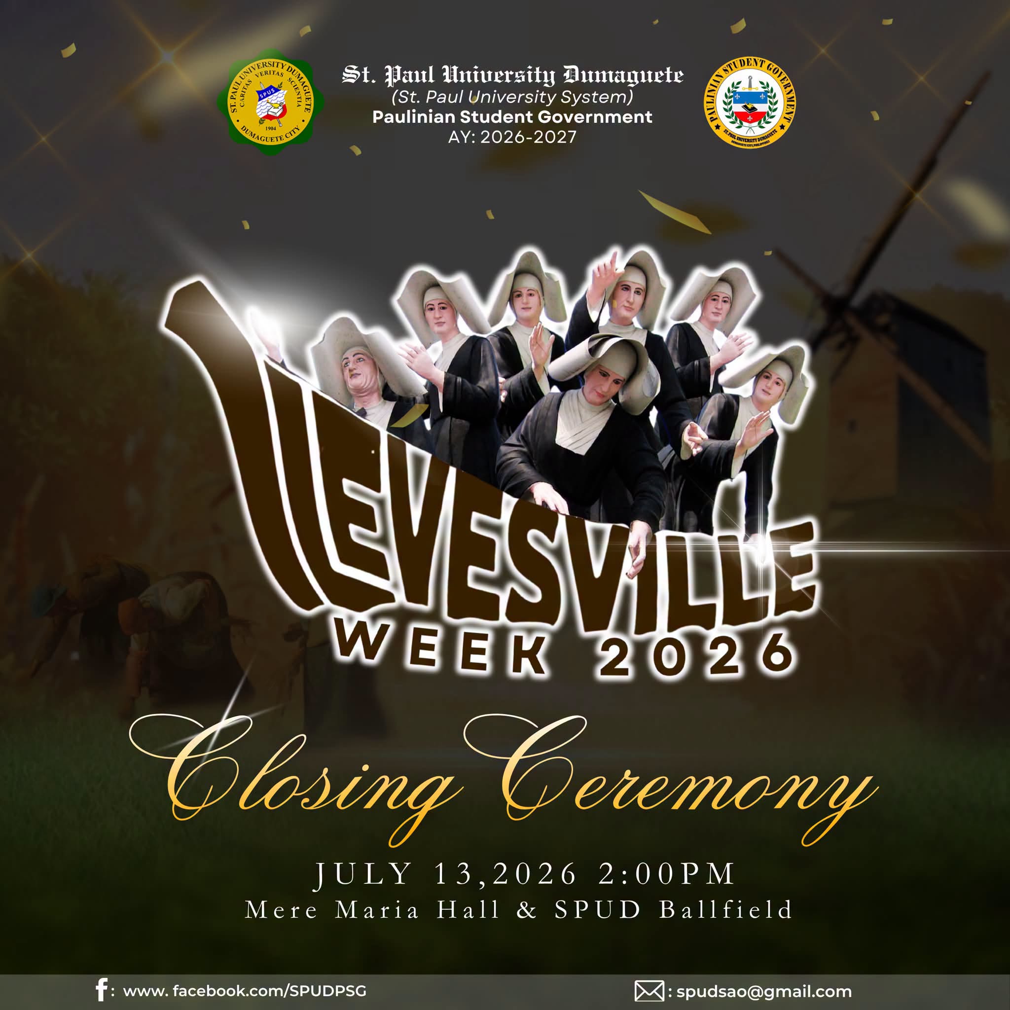 Paulinians, this is it! The final page of Levesville Week 2026 is ready to be written!