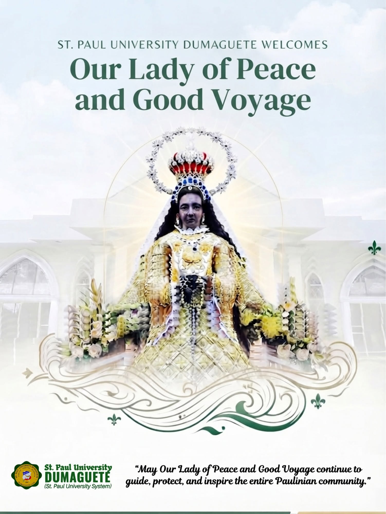 The Paulinian Community Welcomes Our Lady of Peace and Good Voyage