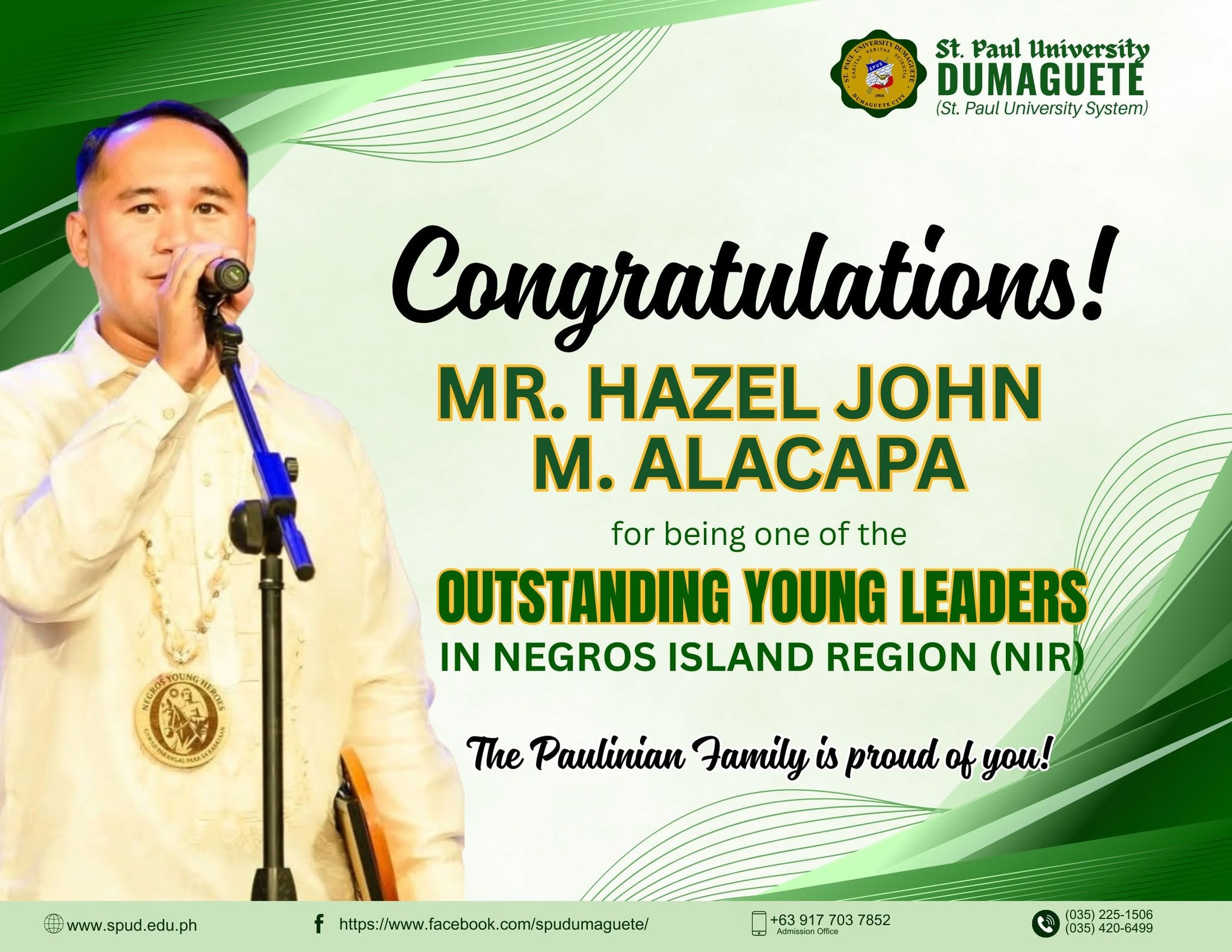Celebrating a Paulinian Leader!