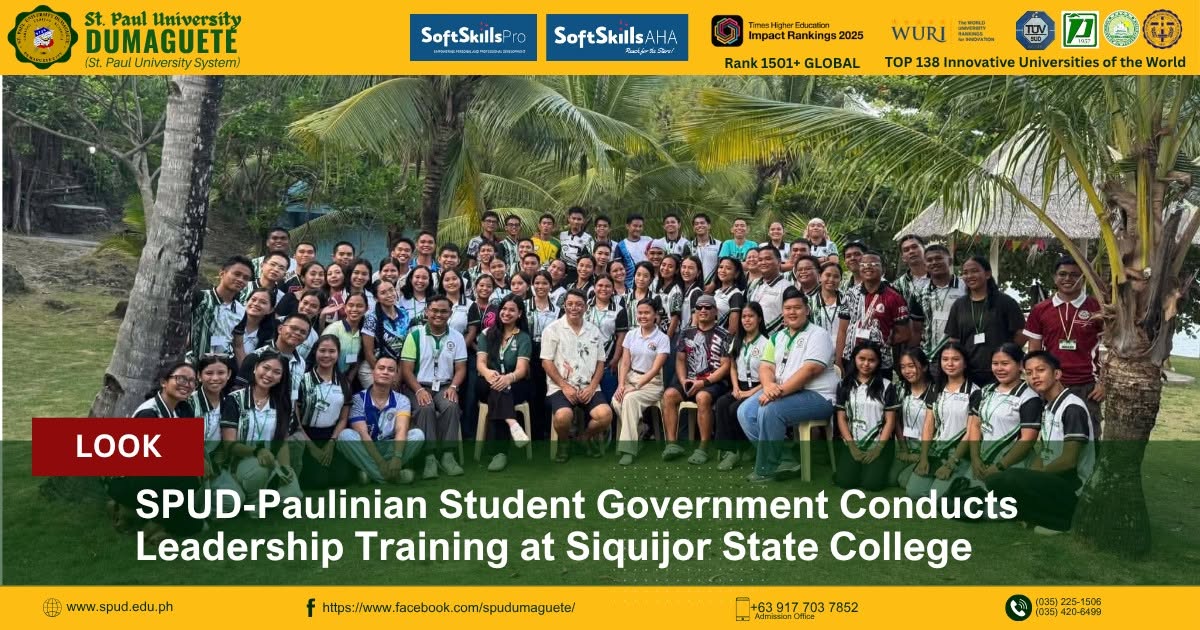Building Bridges, Guiding Leaders: SPUD x Siquijor State College 