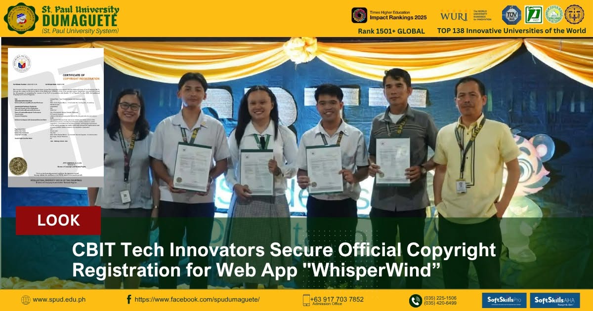 CBIT Tech Innovators Secure Official Copyright Registration for Web App 