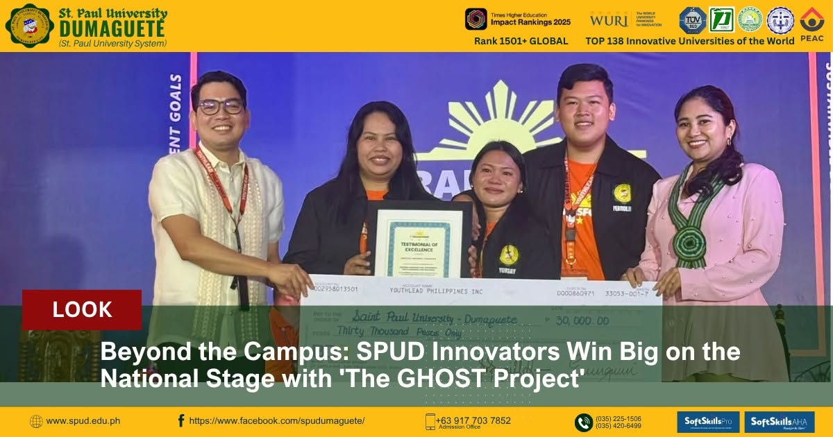 Beyond the Campus: SPUD Innovators Win Big on the National Stage with 'The GHOST Project'