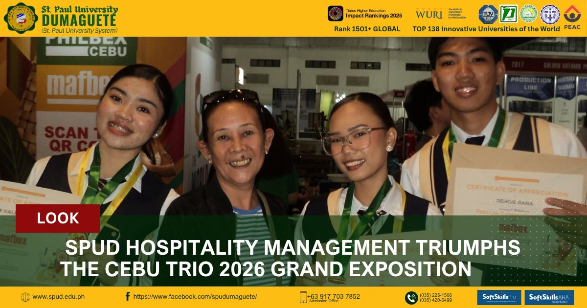 SPUD HOSPITALITY MANAGEMENT TRIUMPHS THE CEBU TRIO 2026 GRAND EXPOSITION