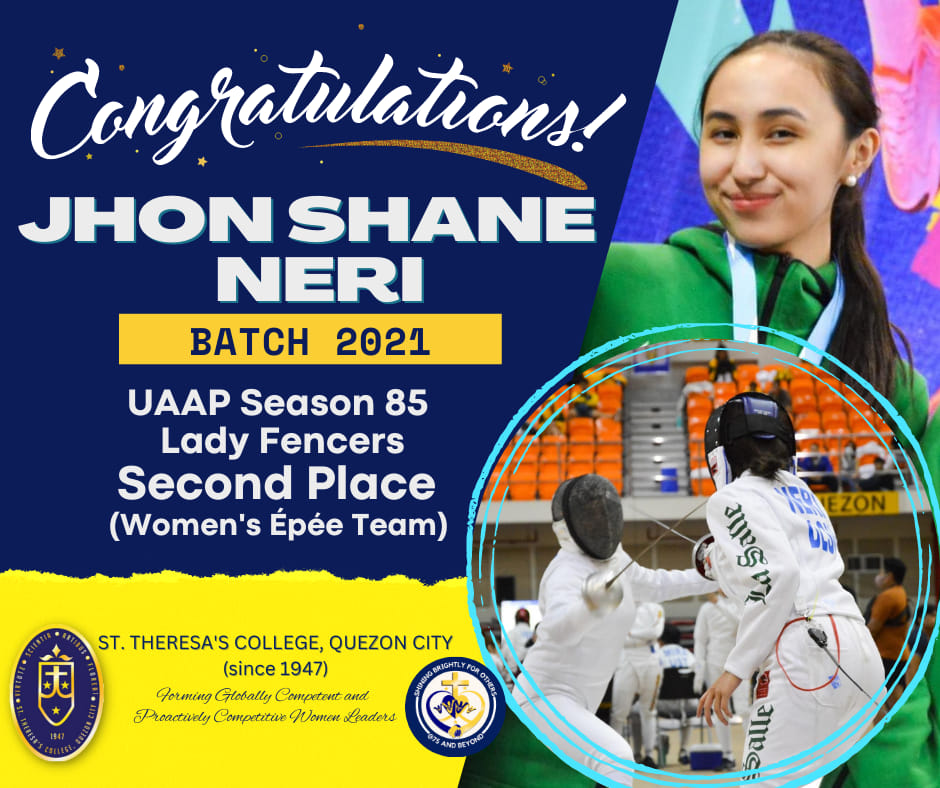 Congratulations  Jhon Shane Neri Batch 2021