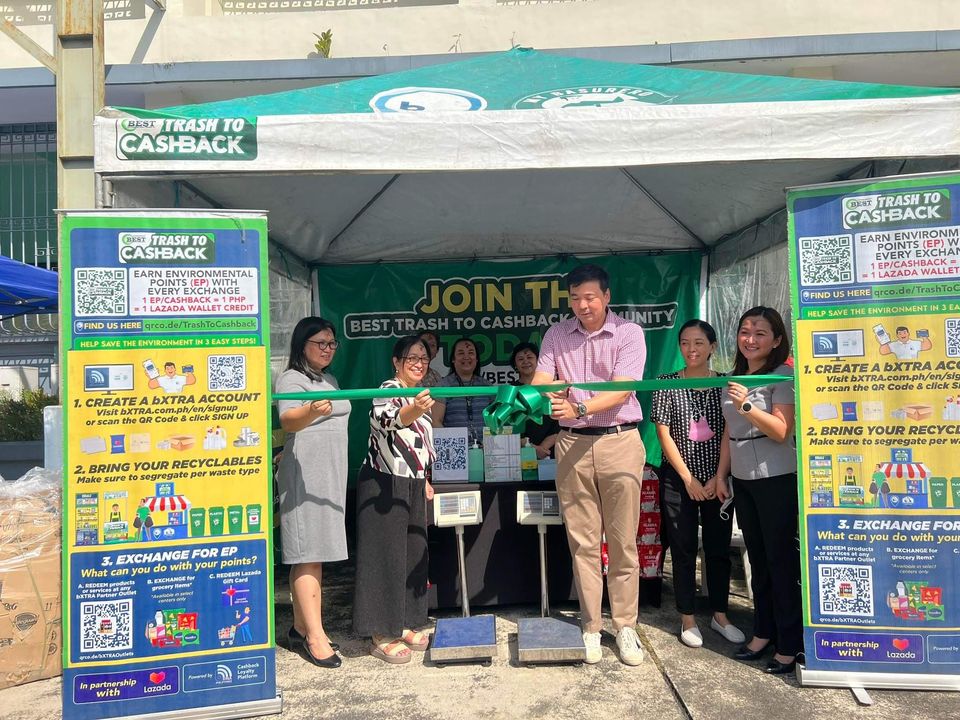 Trash to Cashback Quezon City Government Project represented by Hon. Councilor Joseph Juico, District I Academic Fair 2023 (Grade School) Theme: Walking Together Gently to Save Mother Earth