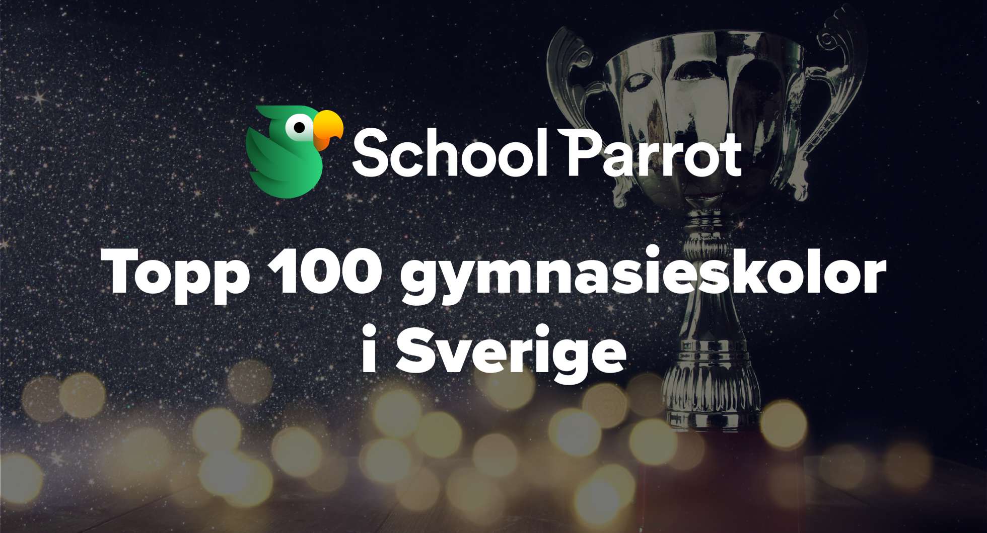 Topp 100 bästa gymnasieskolorna på SchoolParrot enligt eleverna