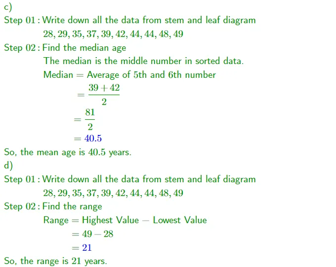 Stem and Leaf Diagram | GCSE Maths 2025 Revision, Examples