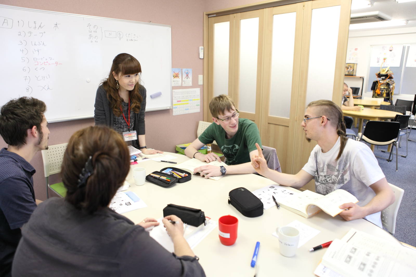 study in tokyo, japanese language school class, small group classes