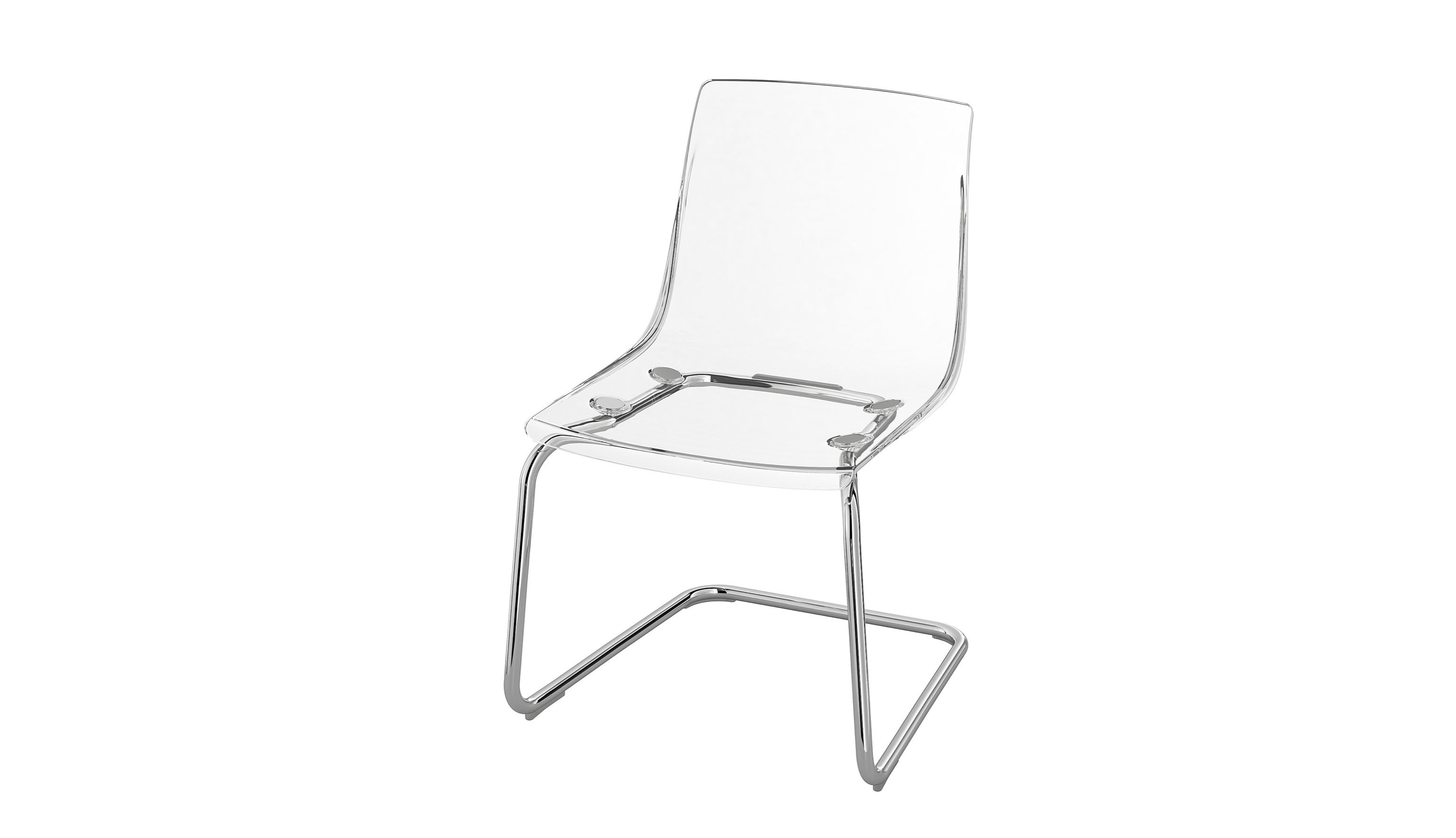 clear ikea chair