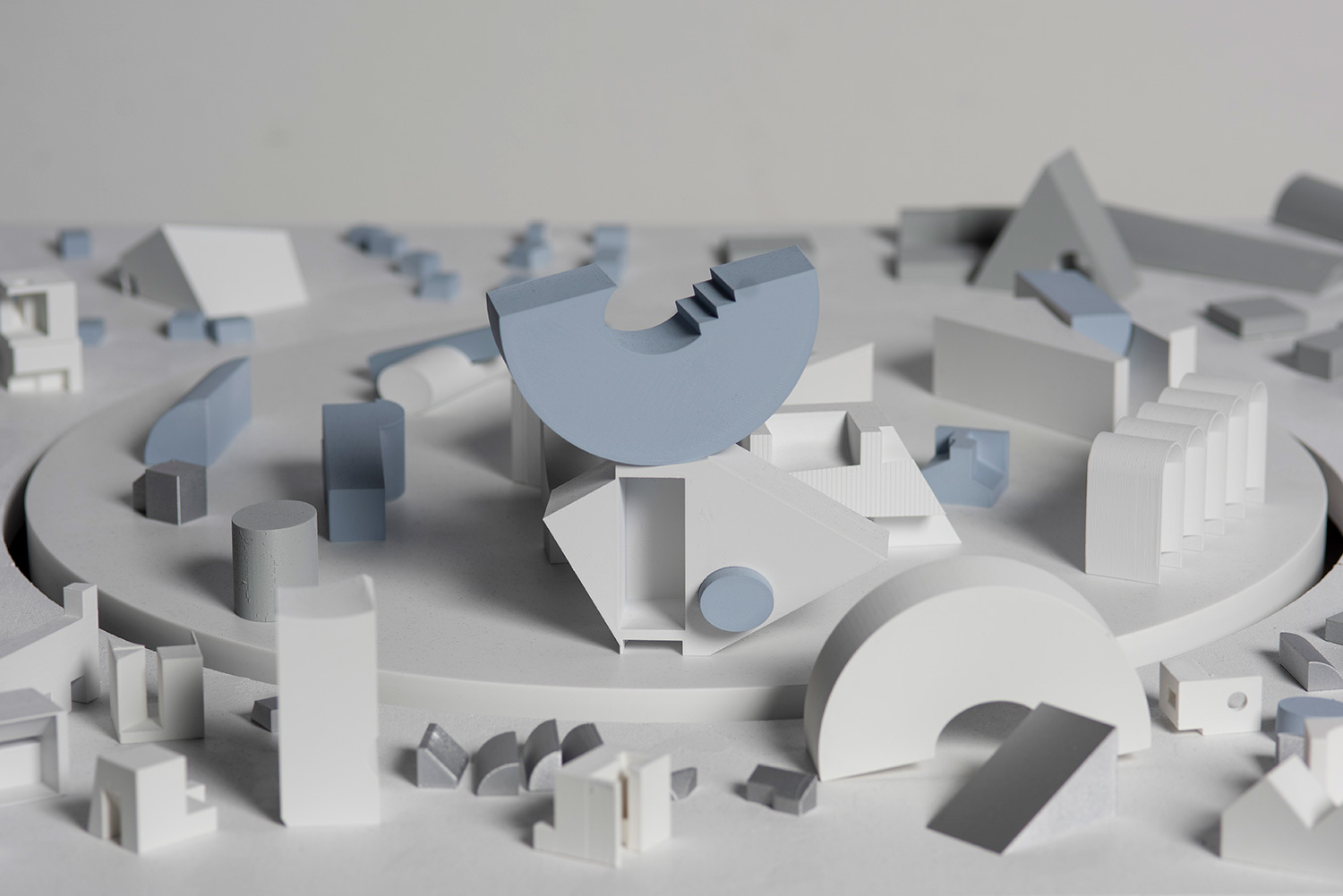 rendering drawing of 2022 undergraduate student thesis architectural model concept sci-arc