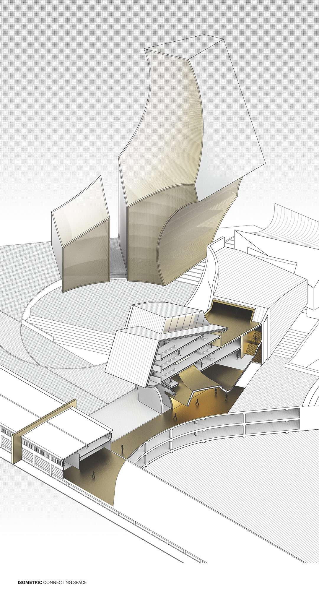 Section drawing by Jennifer Garcia Jose Li