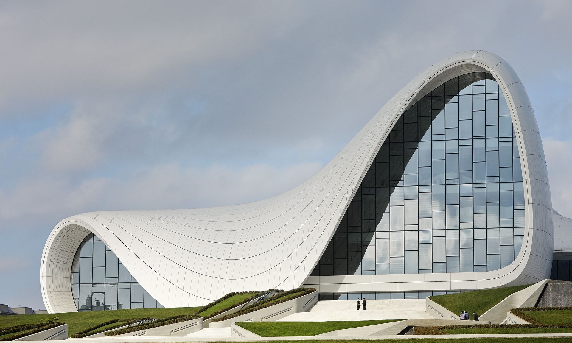 Heydar Aliyev Cultural Center at Baku by Zaha Hadid