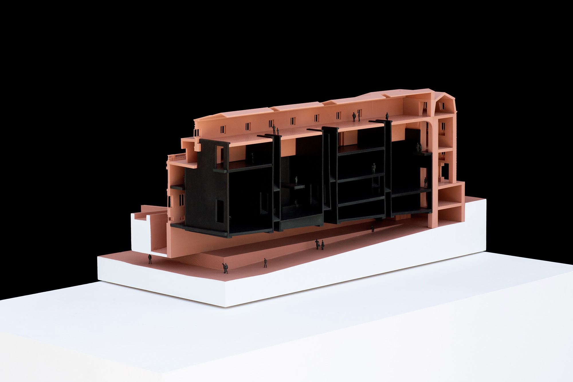 rendering drawing of 2022 undergraduate student thesis architectural model concept sci-arc