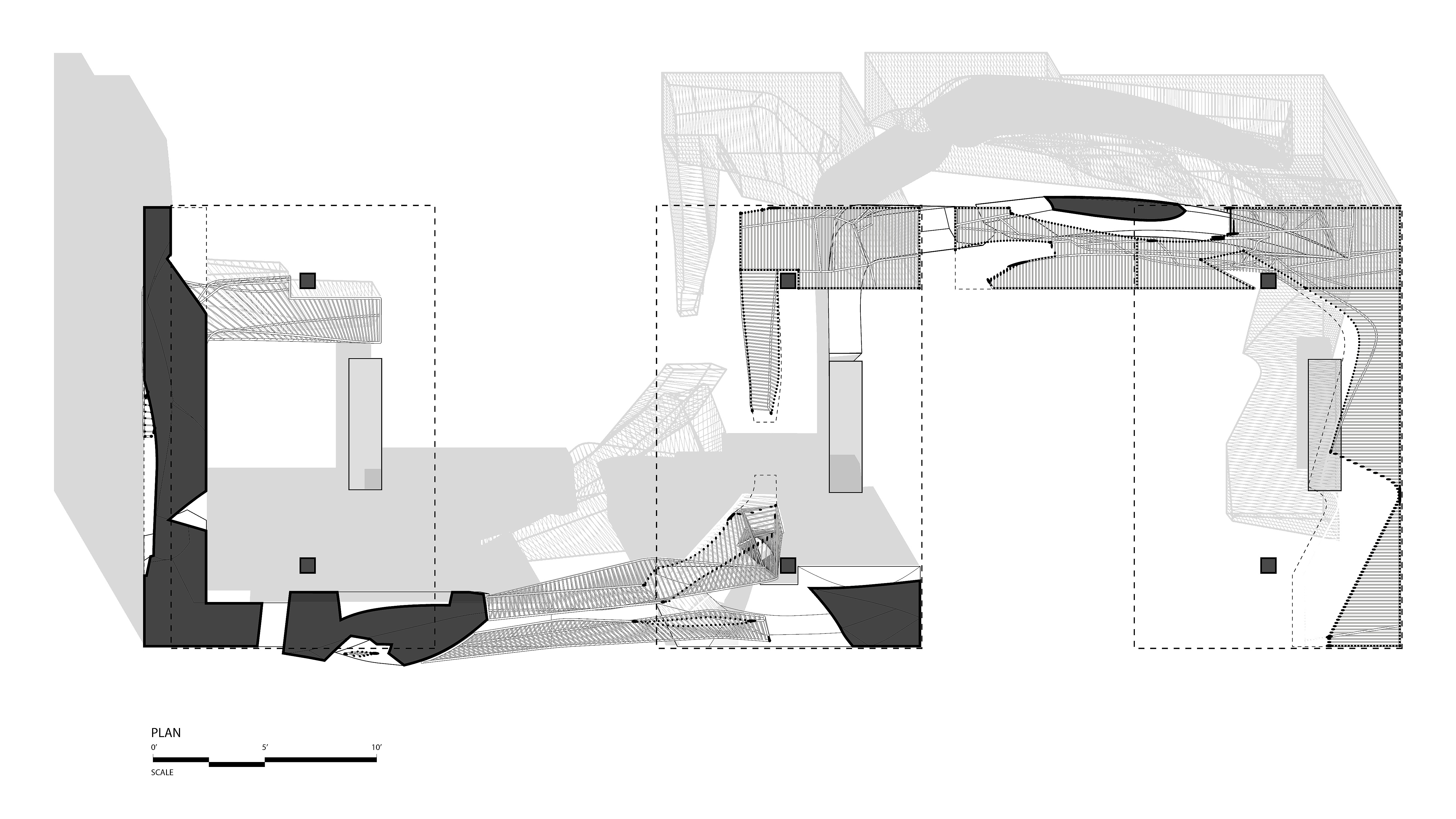 plan of pavilion for a conference center