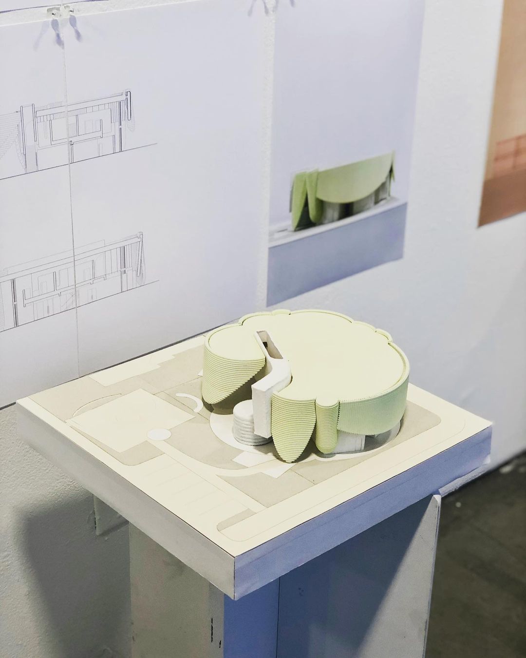 architecture model project display