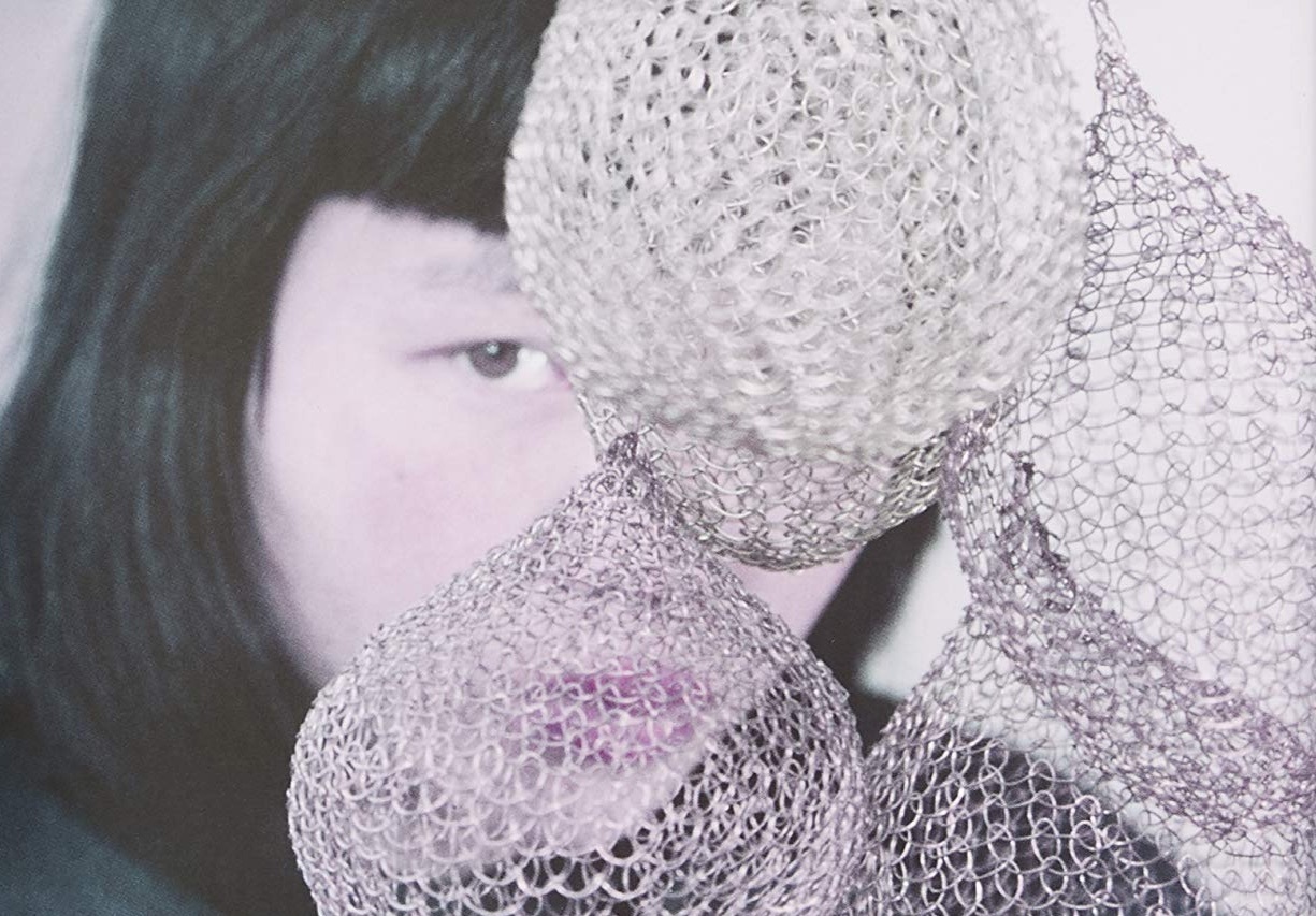 ruth asawa with sculpture