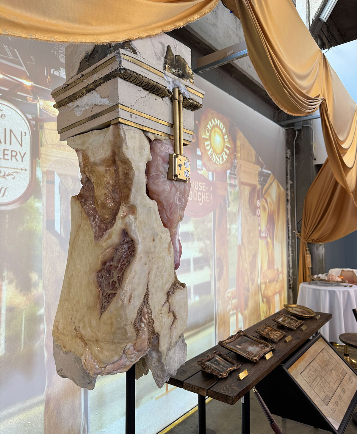 Yi Cheung. Graduate Thesis Gehry Prize Winning Project. meat column