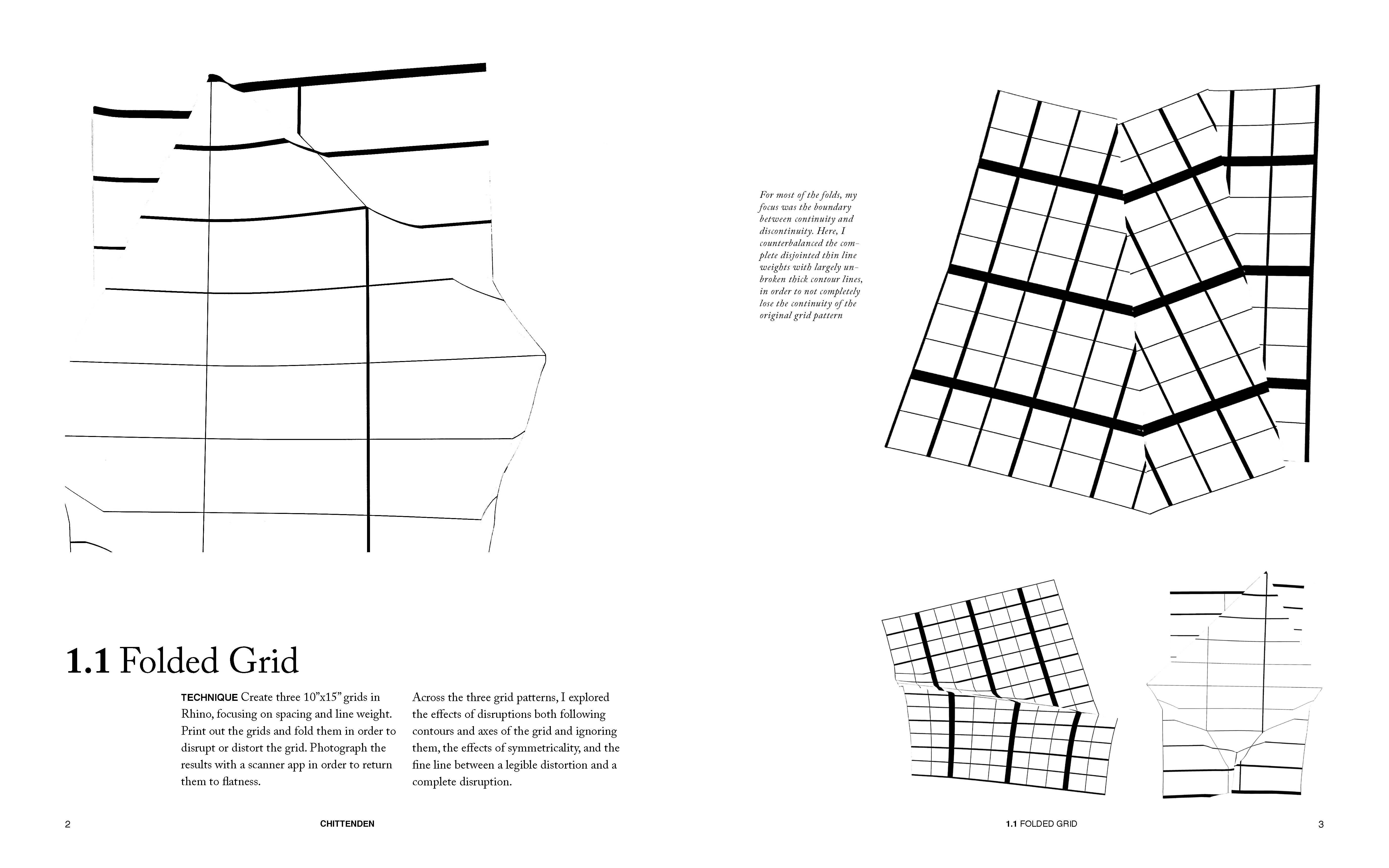 folded grid project by chittenden