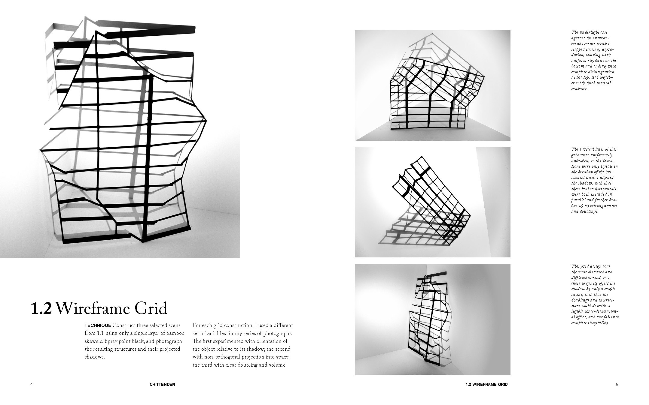 wireframe design from portfolio of chittenden