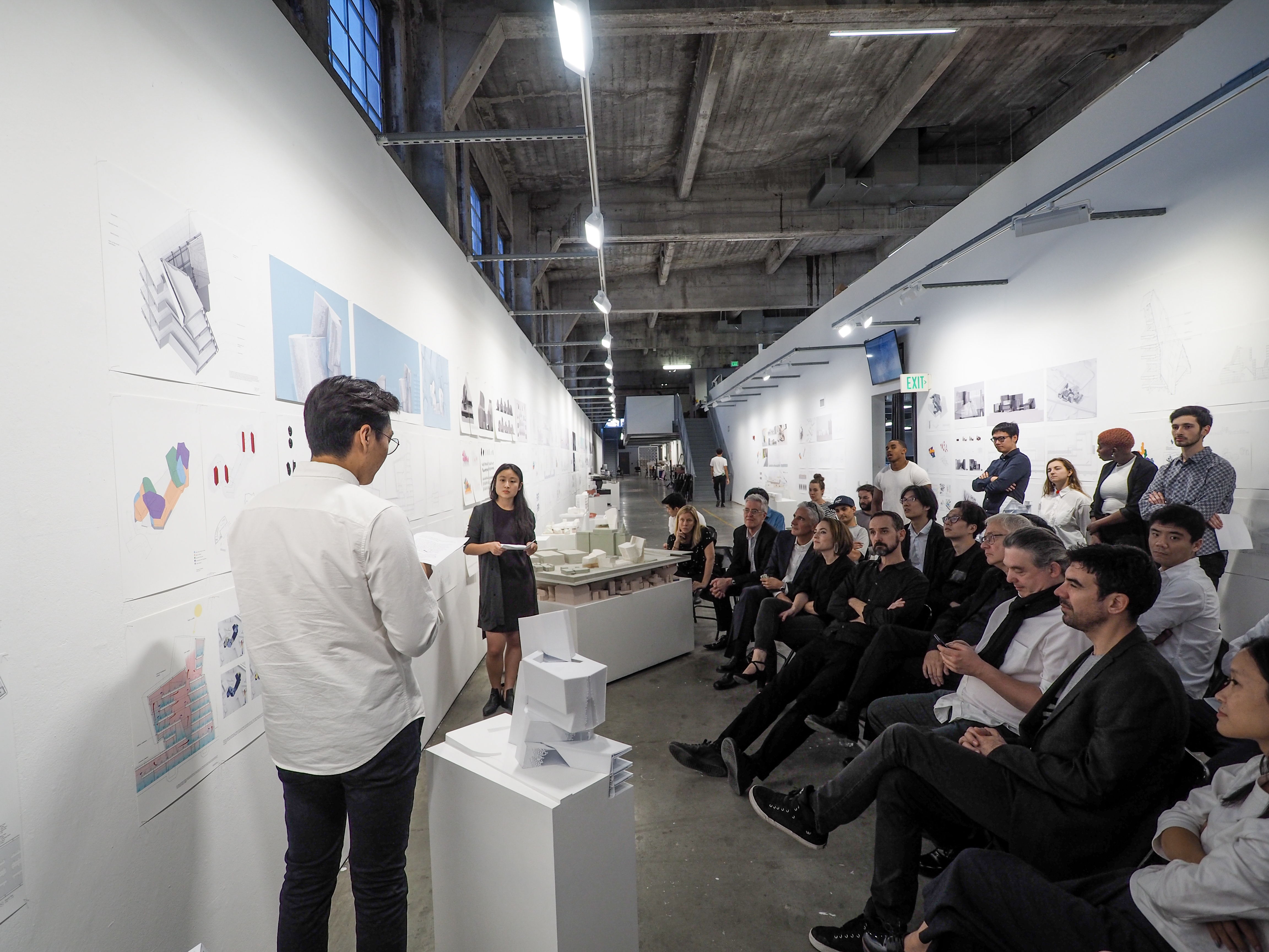 student jury at sciarc for fall 2017