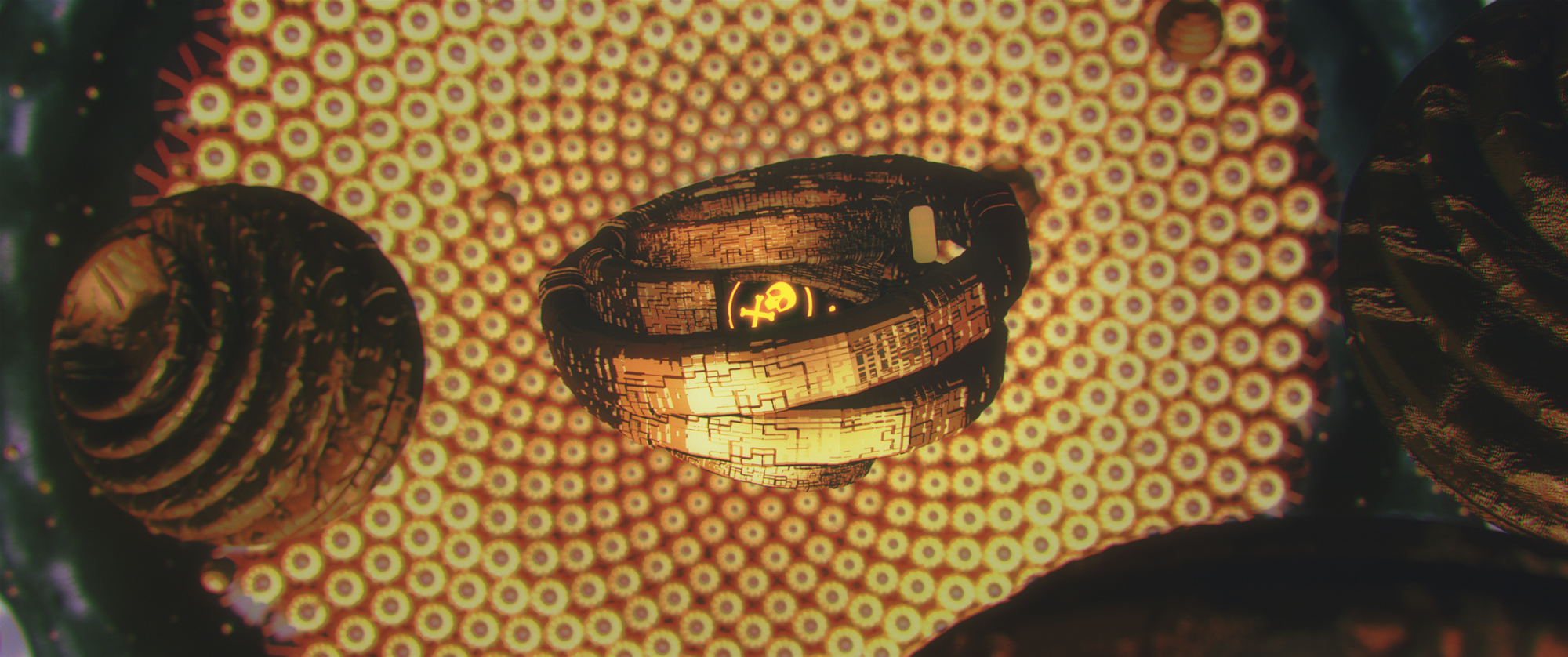 film still gold pollen animation