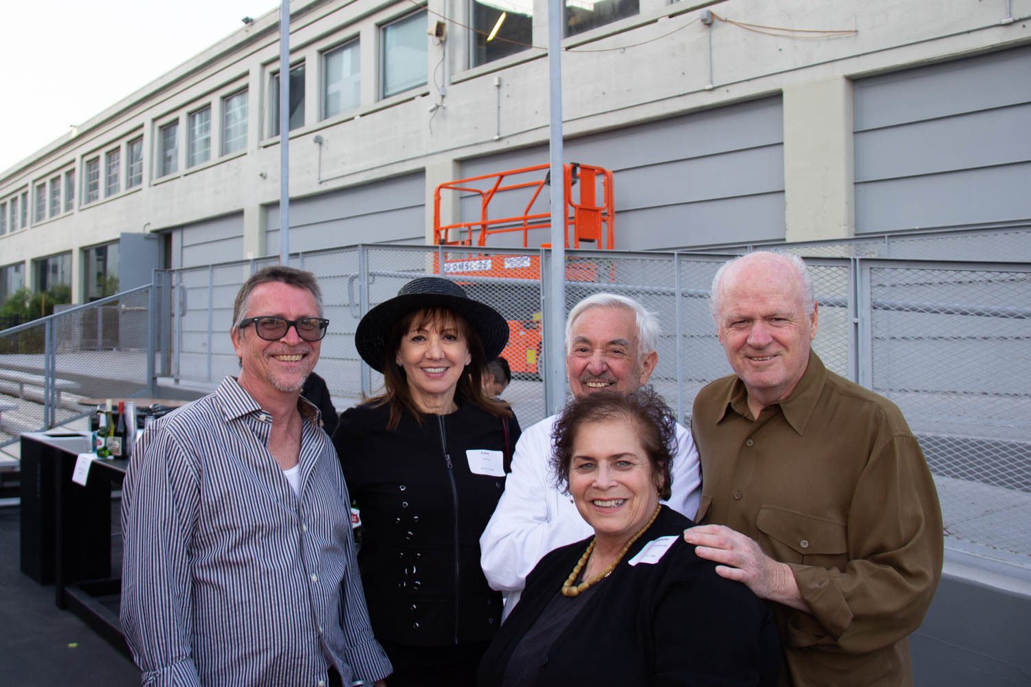 coy howard and visitors in the sciarc meet