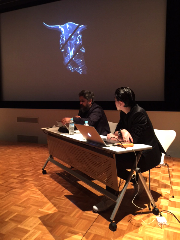 SCI-Arc faculty Hernan Diaz Alonso presenting at Tokyo symposium