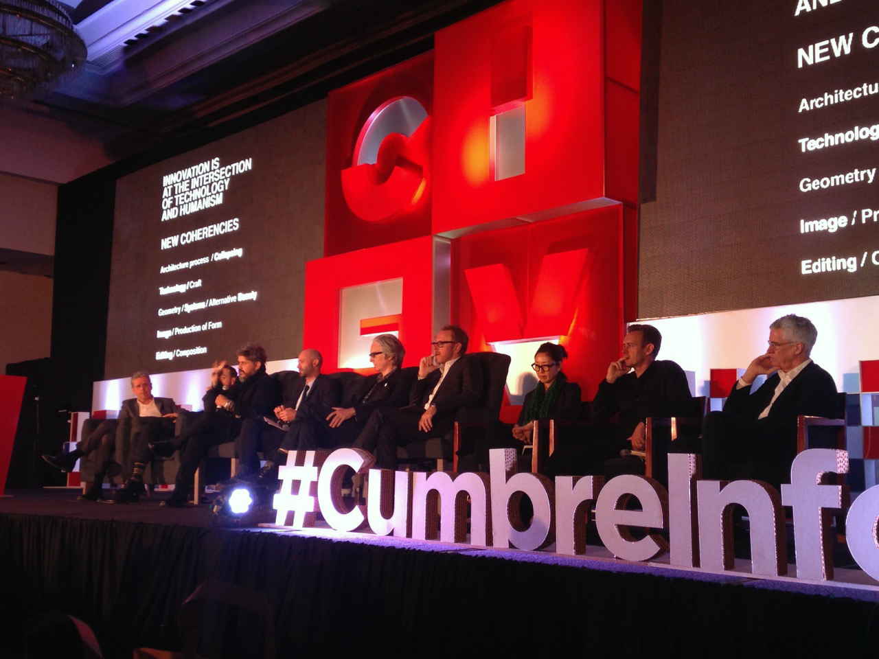 SCI-Arc faculty members on the panel of Cumbre Infonavit