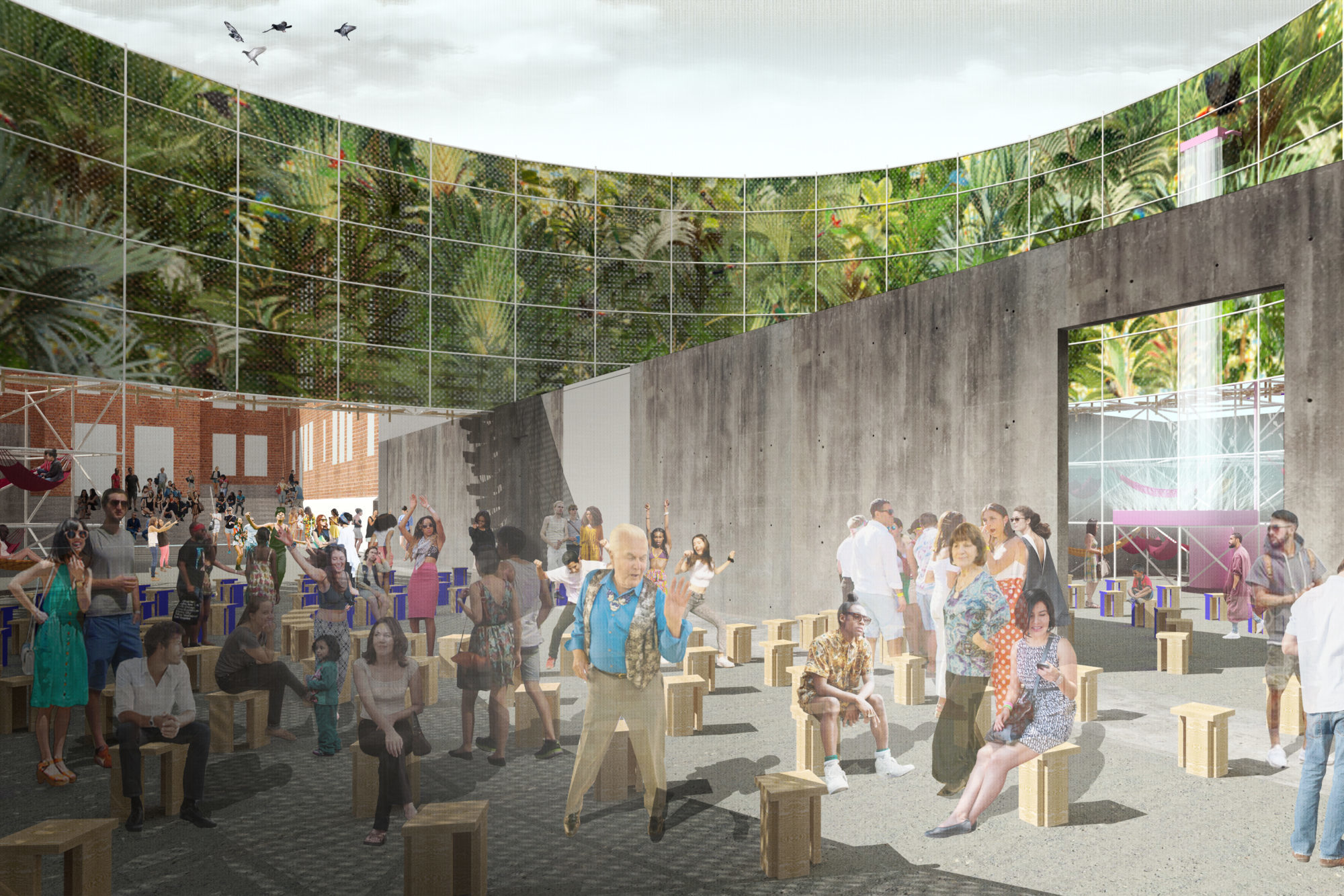 Pedro y Juana Moma PS1 Young Architect Prize pavilion