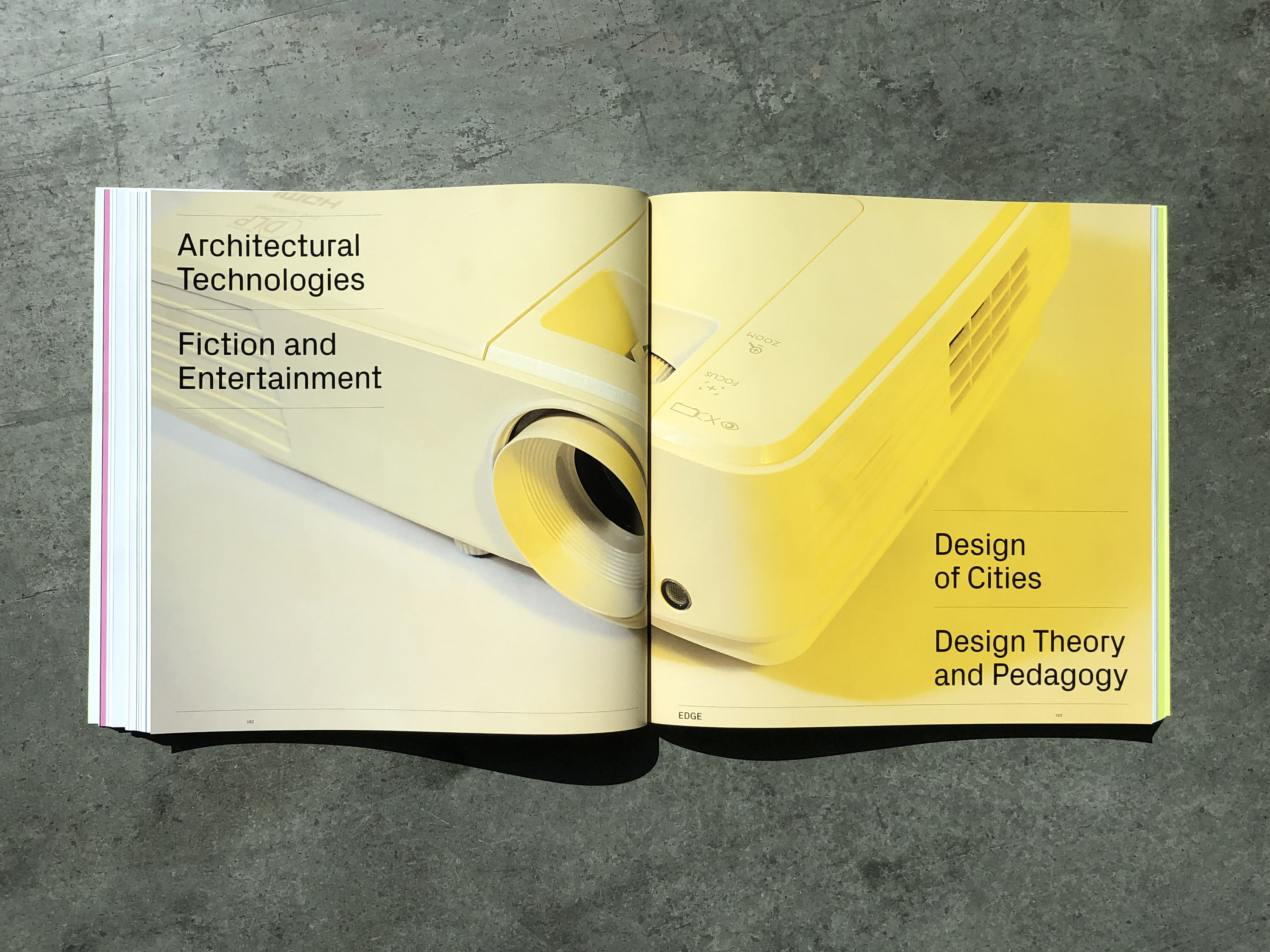 Onramp page spread projector postgrad index