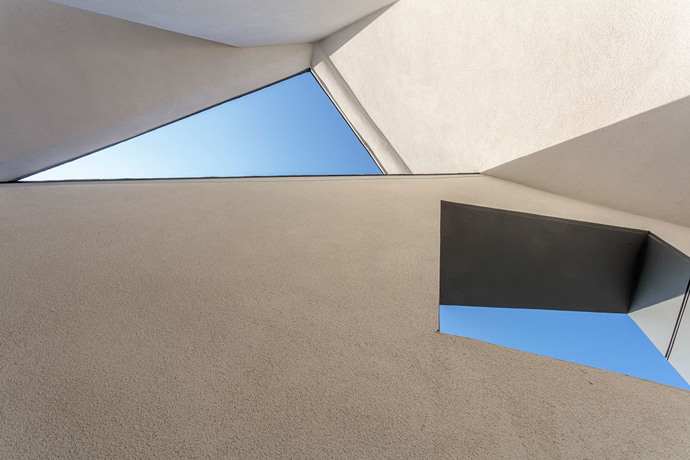 Sciarc student designed affordable house skylight photo