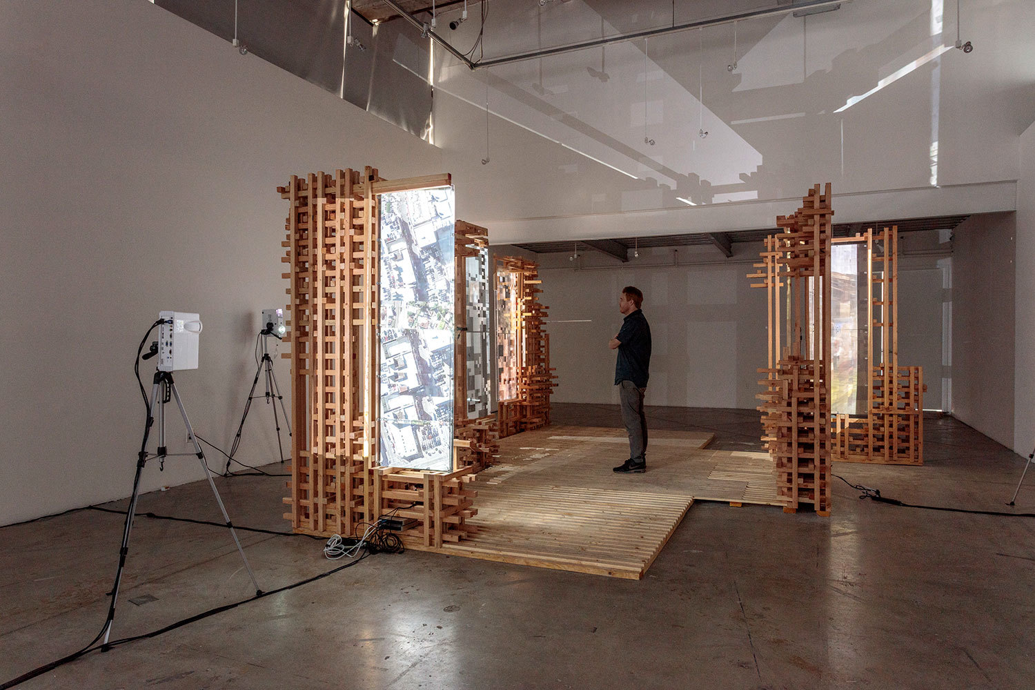 Casey Rehm Sciarc gallery installation
